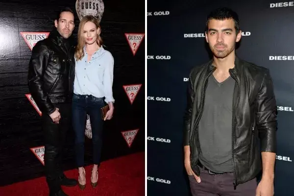 Porque ellos también tienen un lugar en las primeras filas. Hablemos de Kate Bosworth y Michael Polish y de Joe Jonas en el desfile de Guess y Diesel