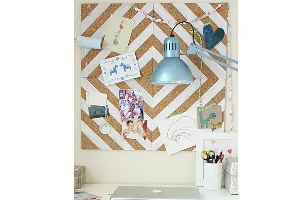 Un corcho muy original para colgar tus fotos e imágenes preferidas