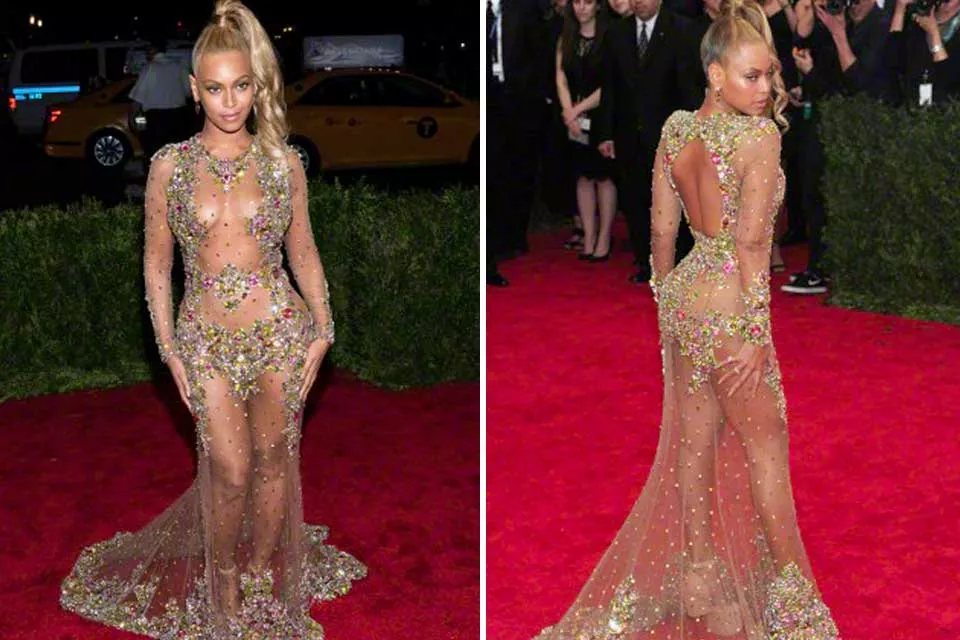 Beyoncé, otra de las famosas que no le teme a su exuberante cuerpo