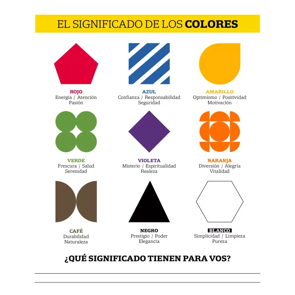 En este ejercicio desmentimos cualquier tipo de regla del uso de los colores.