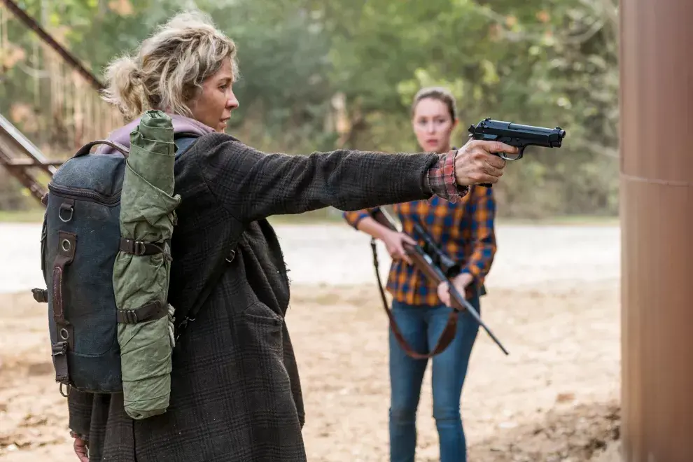 Jenna Elfman se sumó al elenco de "Fear The Walking Dead" este año, durante la cuarta temporada de la serie