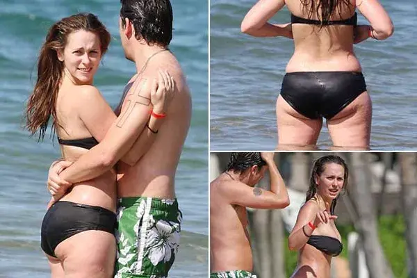 Jennifer Love Heweit se enojó mucho por estas fotos