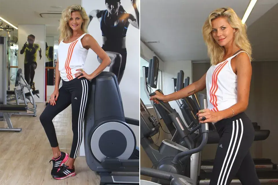 Jimena Buttilengo estuvo en el mismo hotel, pero optó por usar el gimnasio para seguir tonificando su cuerpo. ¡Divina hasta de sport!