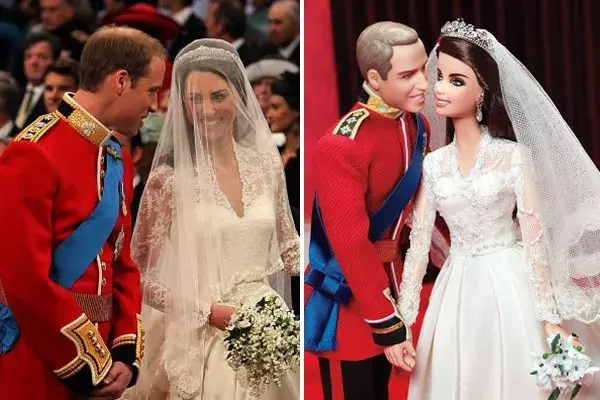 El príncipe William y Kate Middleton, también cuentan con su propia versión del casamiento real