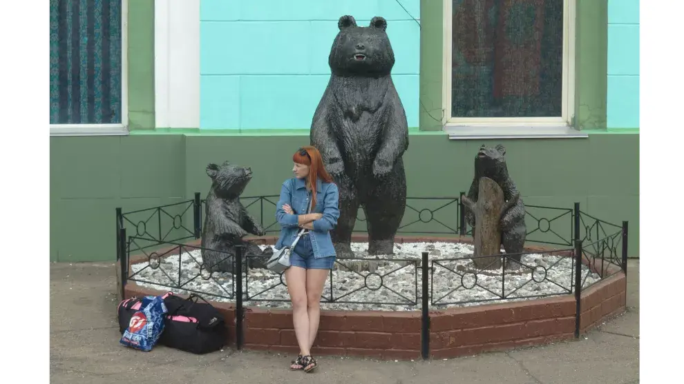 Estación de Ulán Udé, República de Buriatia