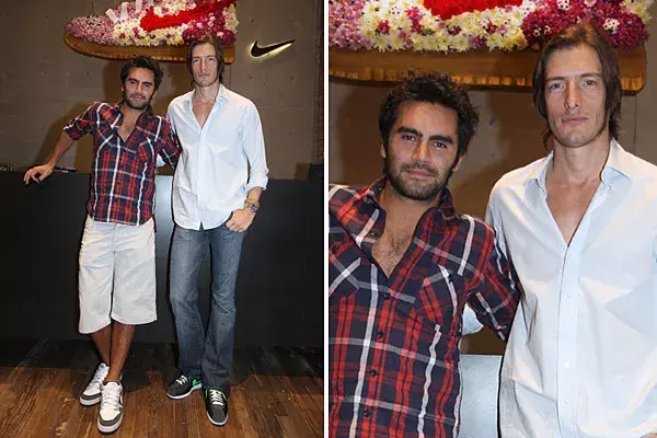 Bombonazos!! Gonzalo Heredia e Iván de Pineda con look casual en el evento de Nike Sportwear