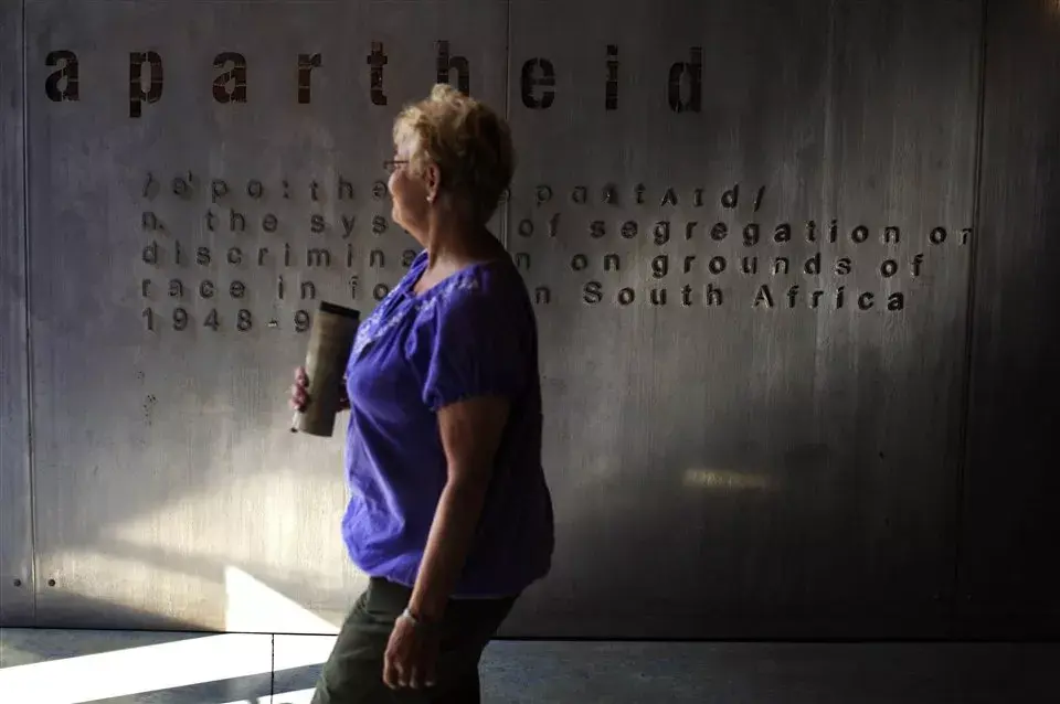 El Museo del Apartheid, en Johannesburgo