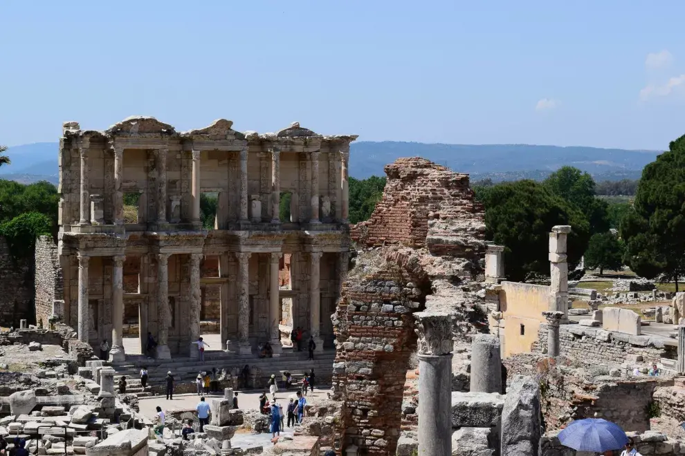 Las ruinas de Éfeso, uno de los sitios arqueológicos más importantes del mundo