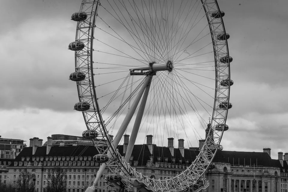 London Eye , también conocido como Millennium Wheel