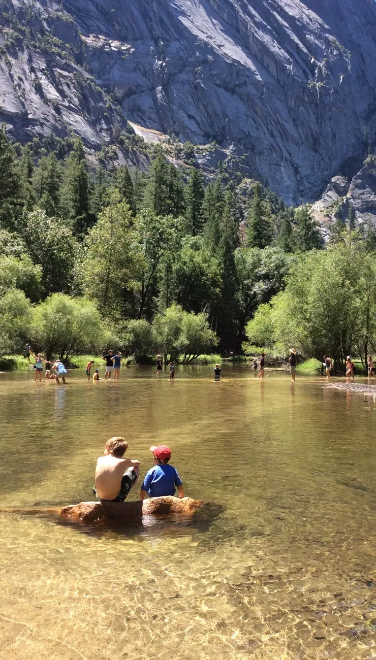 Otra postal de Yosemite, el parque por el que pasan 3,5 millones de personas al año