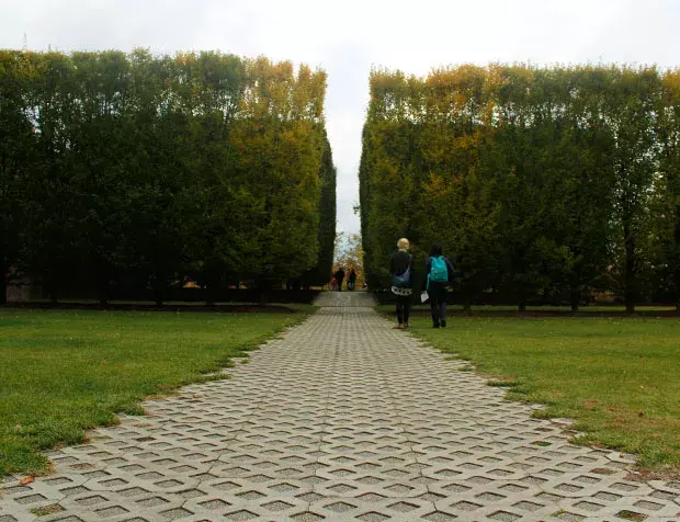 El jardín diagramado por Robert Irwin