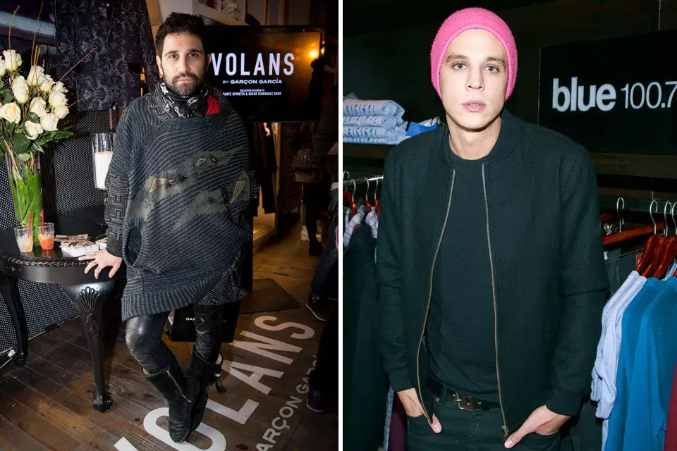 Ellos, también se lookean. Leandro Lolo Fuentes se sumó al hit de moda con su poncho súper canchero y sus pantalones de cuero. Por su parte, Ludovico Di Santo sumó color a su outfit con su gorro fucsia. Jugado, pero con esa cara todo le queda bien