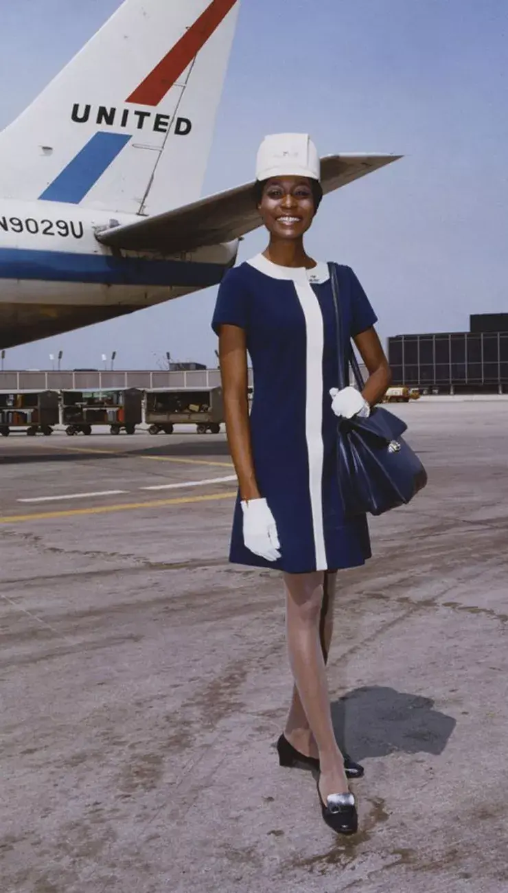 United Airlines, por Jean Louis (1968)