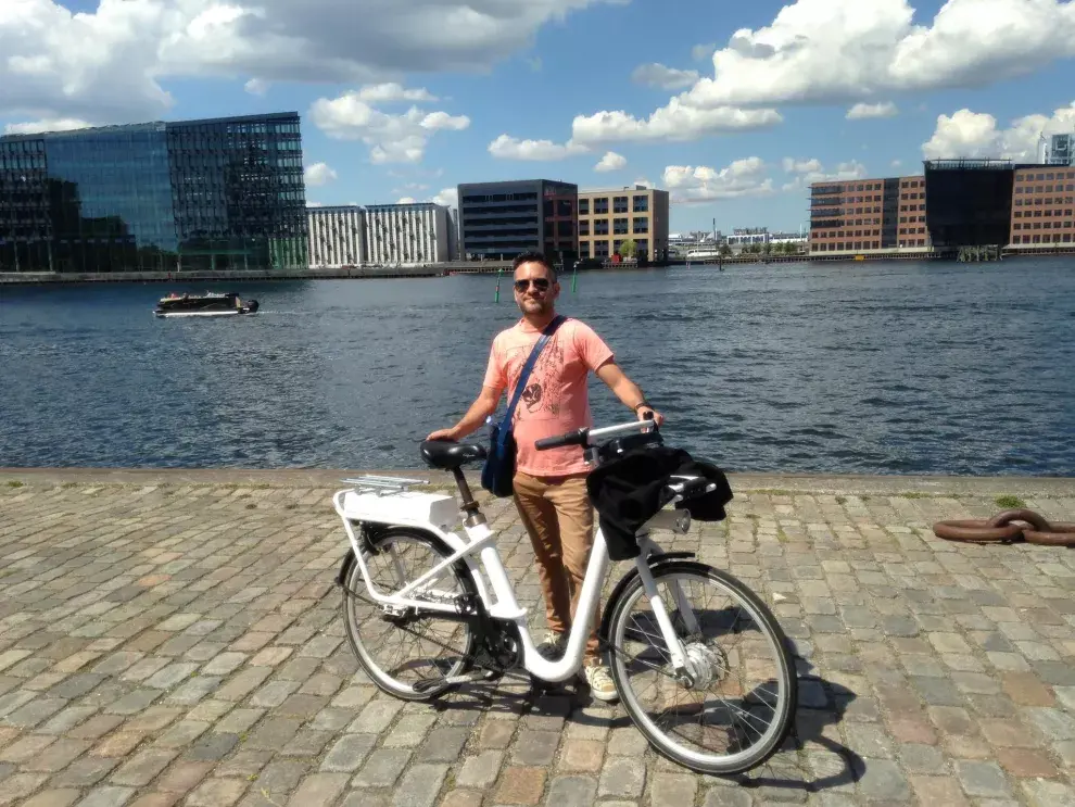 El autor en Copenhague