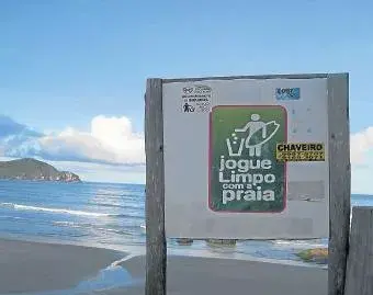La campaña para mantener la playa limpia se lanzó en 2011