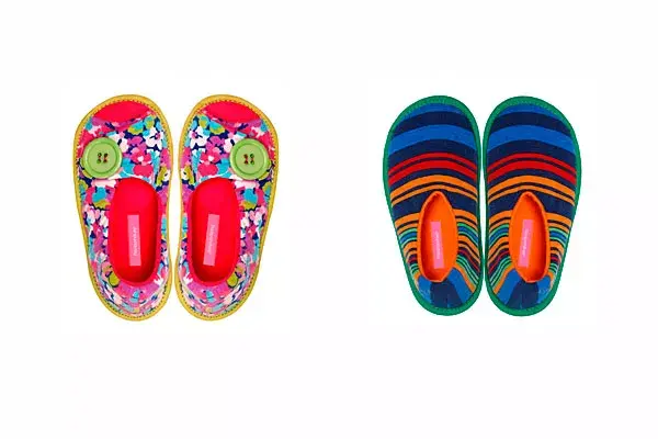 Pantuflas para nenas y nenes (Floripondias $125)