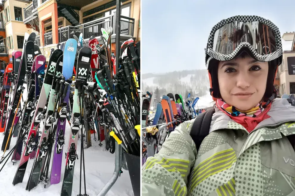 La mayoría de los alojamientos tienen ski valet, para que puedas dejar tus equipos en la montaña y no andar cargada