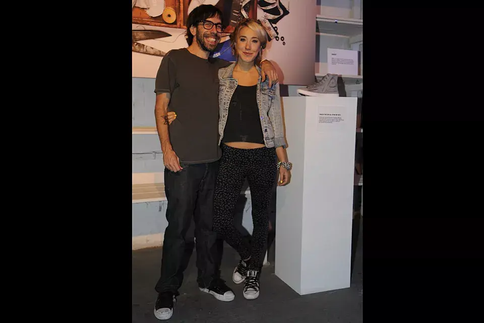 Clemente Cancela y Anita Pauls, una de las parejas más cool del momento, estuvieron presentes en el evento de Converse