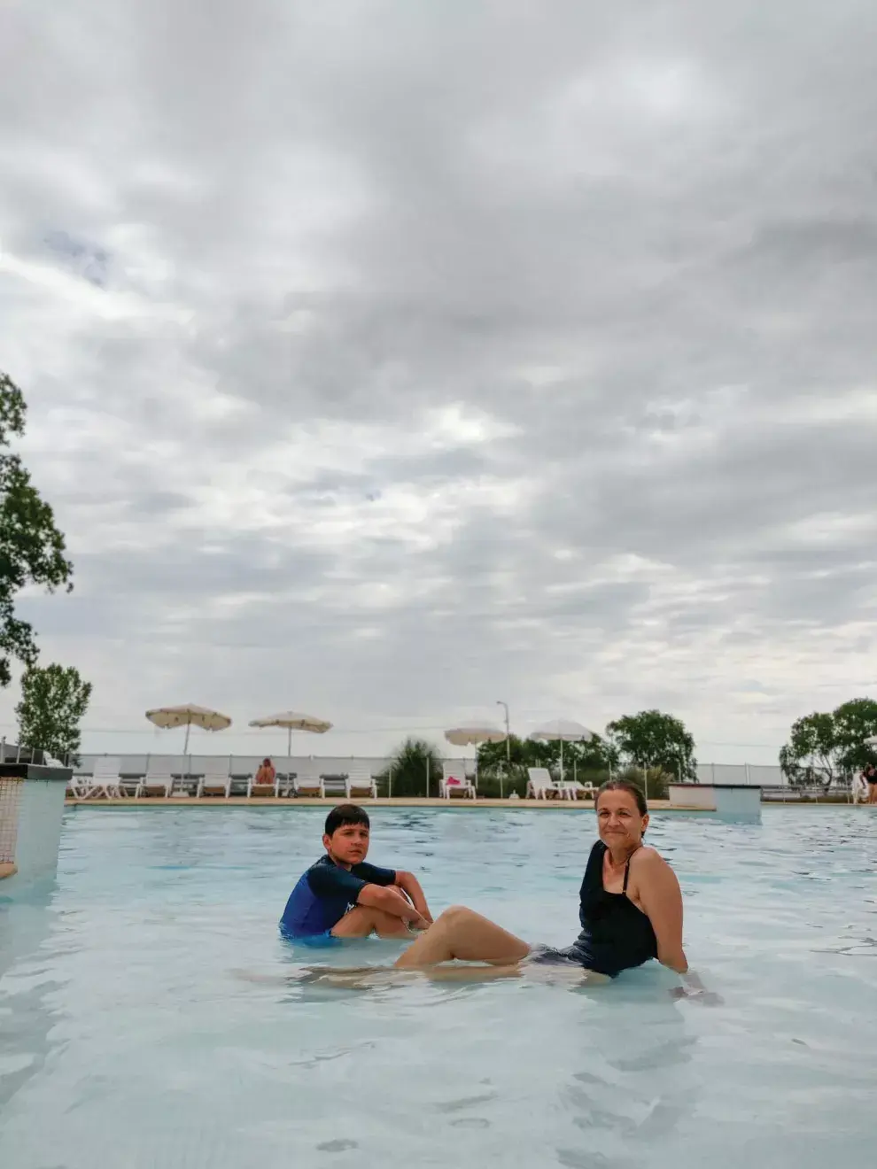 Como hacía mucho calor en Chascomús, a la pile en familia, el mejor plan si?viajás?con niños.