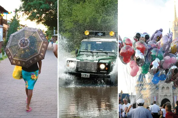 Callecitas de Praia do Forte, en Bahía; turismo aventura en Merlo; pura alegría en Magic Kingdom