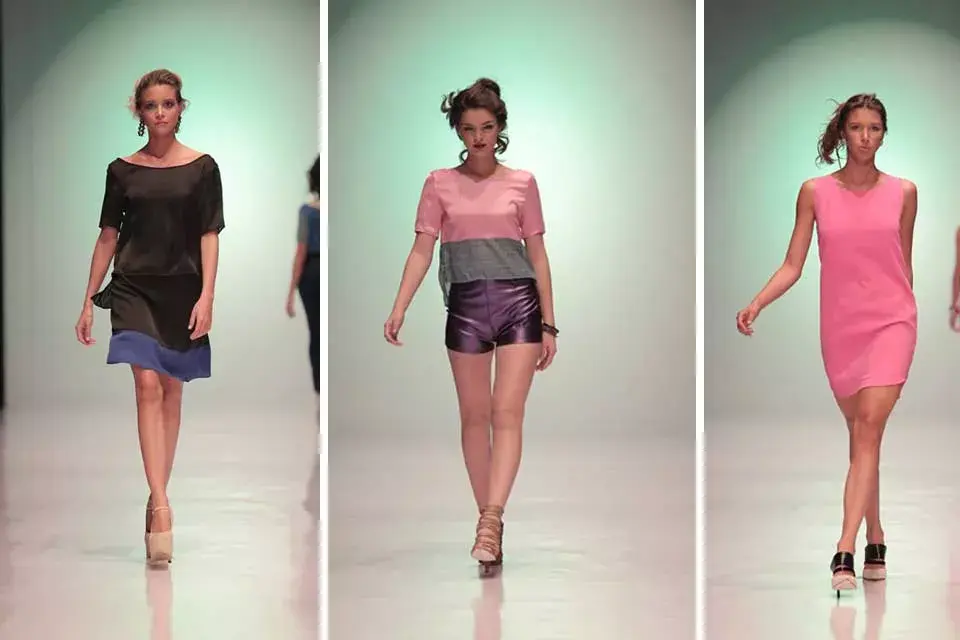 Mucho color en vestidos, shorts y blusas para la nueva temporada