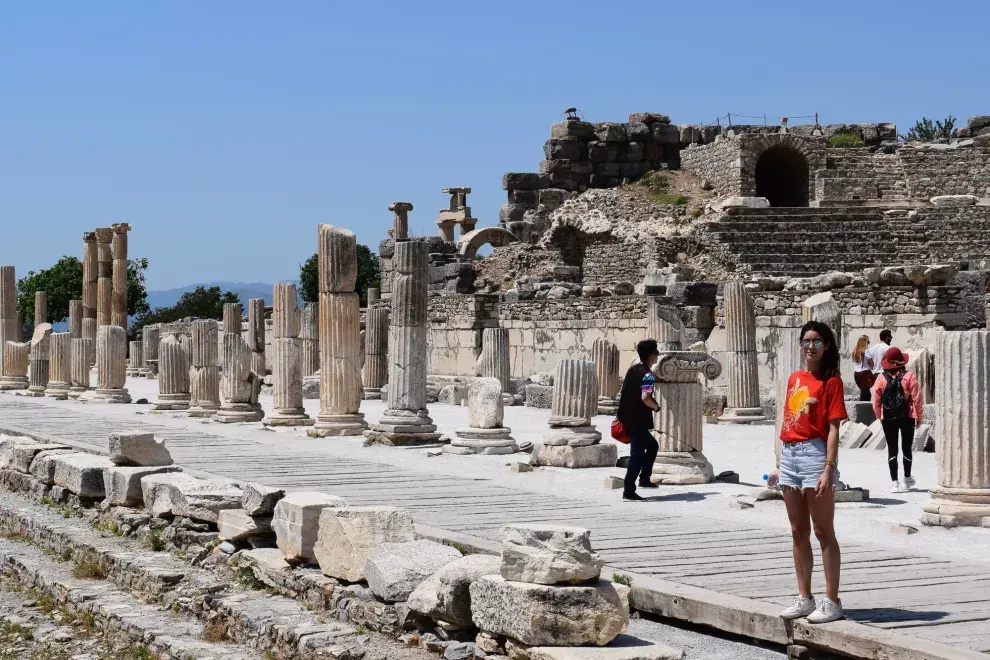 Las ruinas de Éfeso, uno de los sitios arqueológicos más importantes del mundo