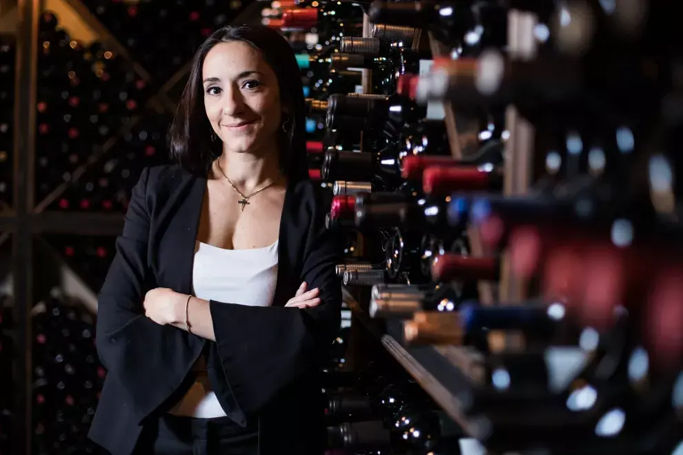 Valeria Gamper, reconocida sommelier