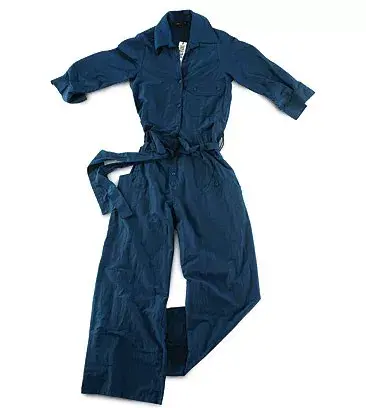 Todo en uno: catsuit de gabardina (María Cher, $ 640)