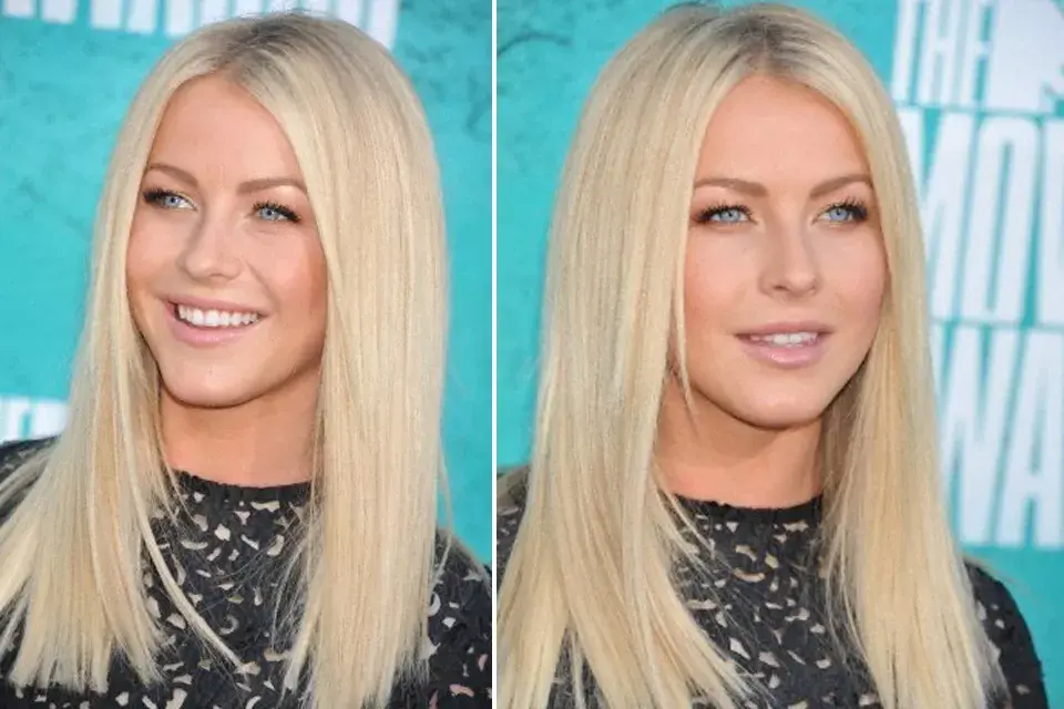 Jualianne siempre acompaña su look con un maquillaje sutil, que destaque sus ojos clarísimos