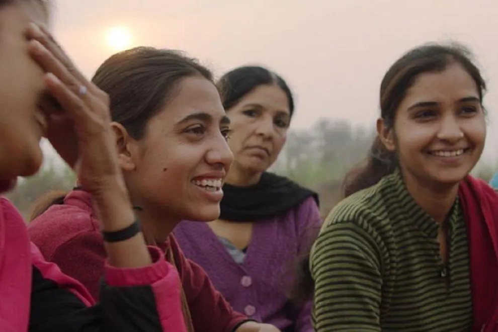 Las mujeres indias protagonistas del corto