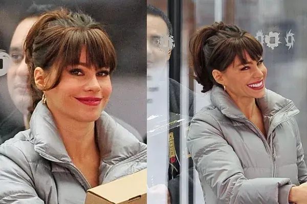 En 2011 Sofía tuvo que cortarse el flequillo para la pelicula New Year´s Eve. ¿Te gusta como le queda?