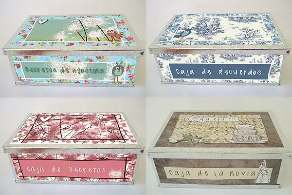 Cajas con diseño, de C-laBuaT, desde $80