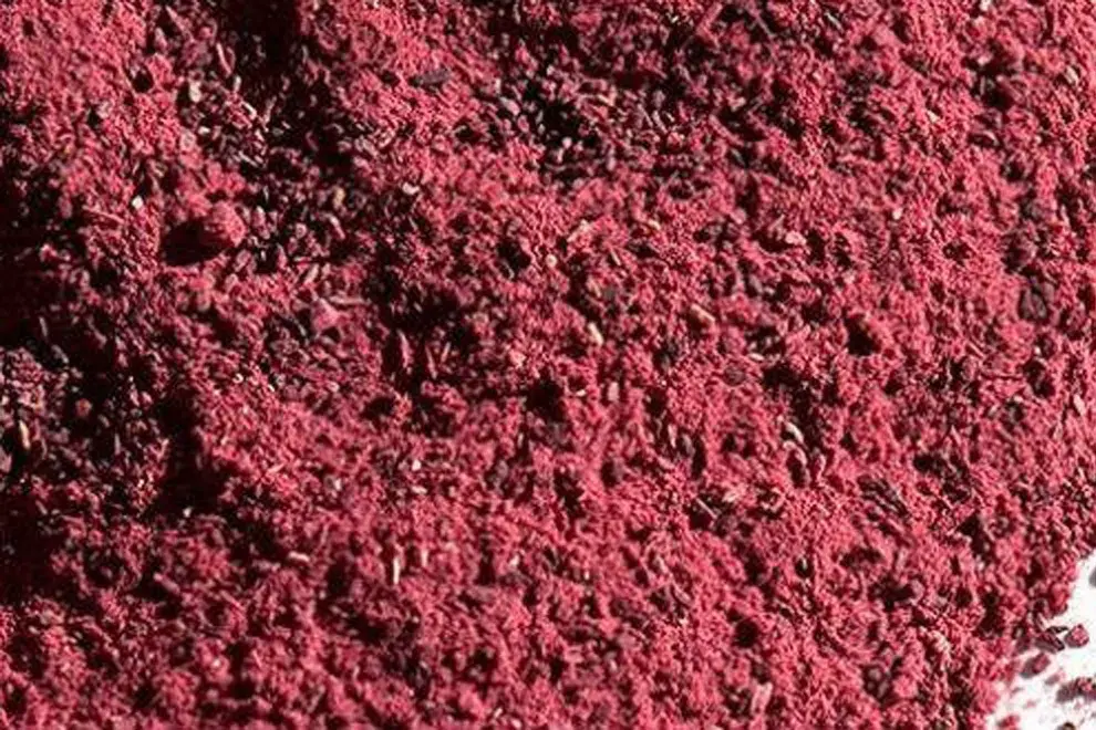 Polvo de hibiscus para preparar té