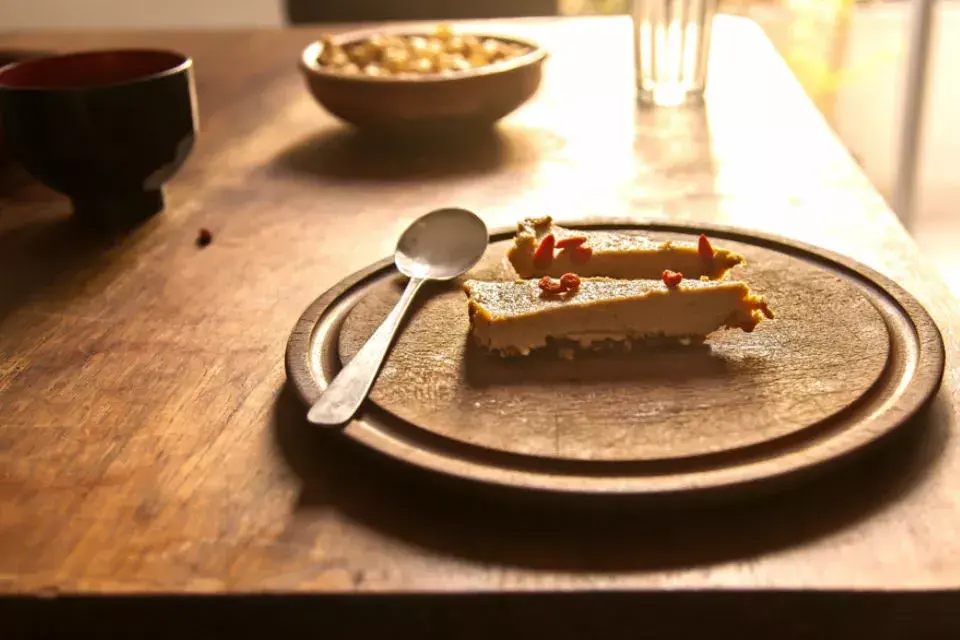 Para el postre: torta cruda de dátiles y almendras