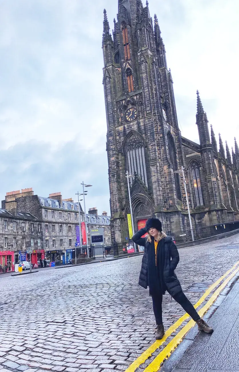 Caminata por la Royal Mile.