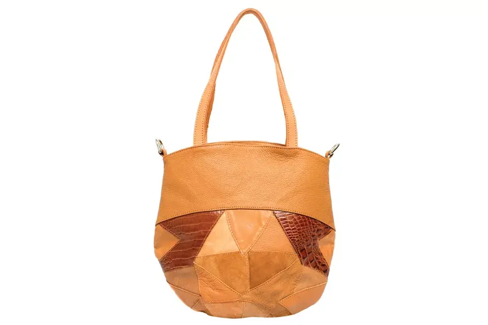 Cartera patchwork (Sofi Martiré, $1965)