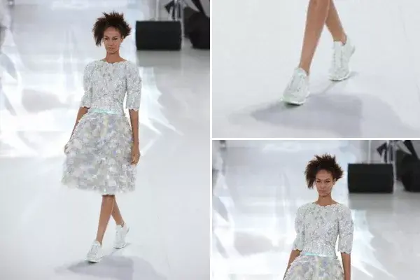 Inspiración deportiva y mezcla de brillos sobre la pasarela