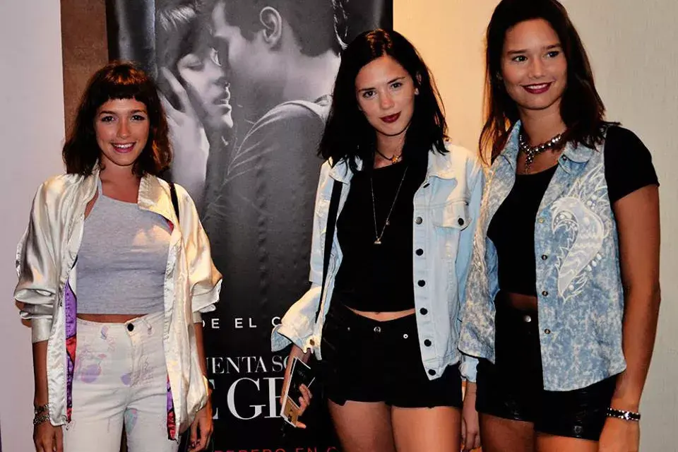 Las chicas no quisieron perderse el estreno de "50 Sombras de Grey". Allí estuvieron Candela Vetrano, Delfina Chavez y Manuela Viale para disfrutar de la película