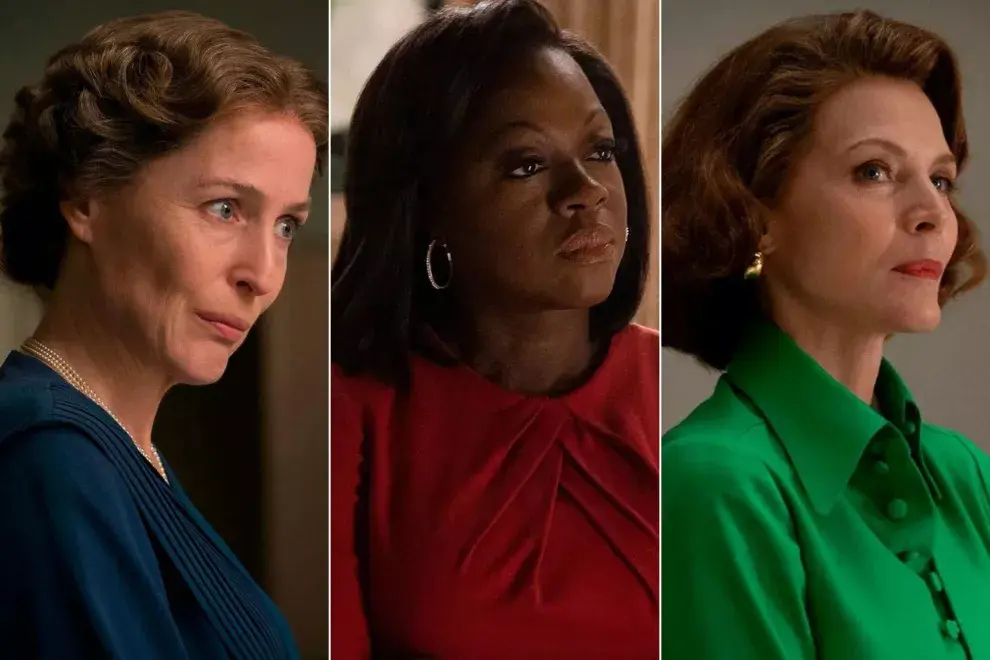 Viola Davis, Michelle Pfeiffer y Gillian Anderson en The First Lady