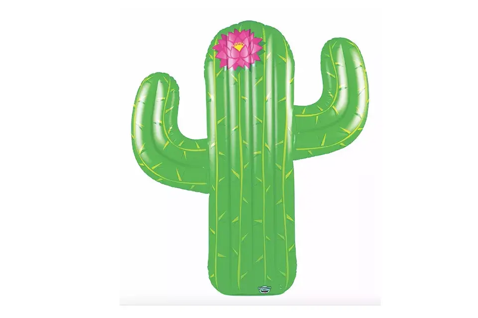 Inflable de cactus para la pileta (Shop Ginies, $960)