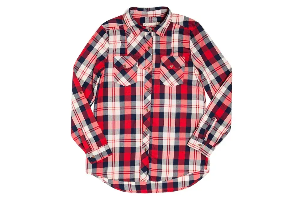 Camisa escocesa (Ver, $468)