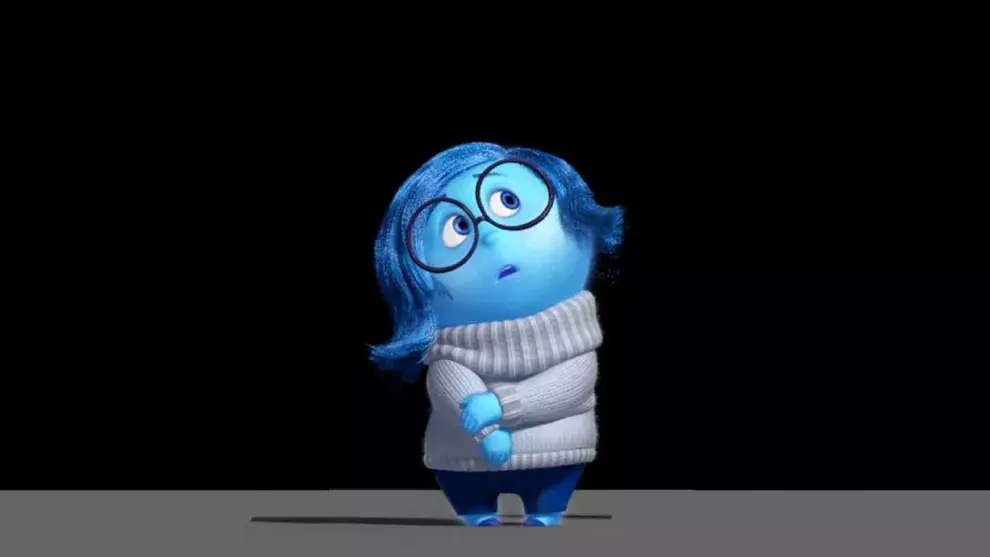 Tristeza, qué lindo personaje