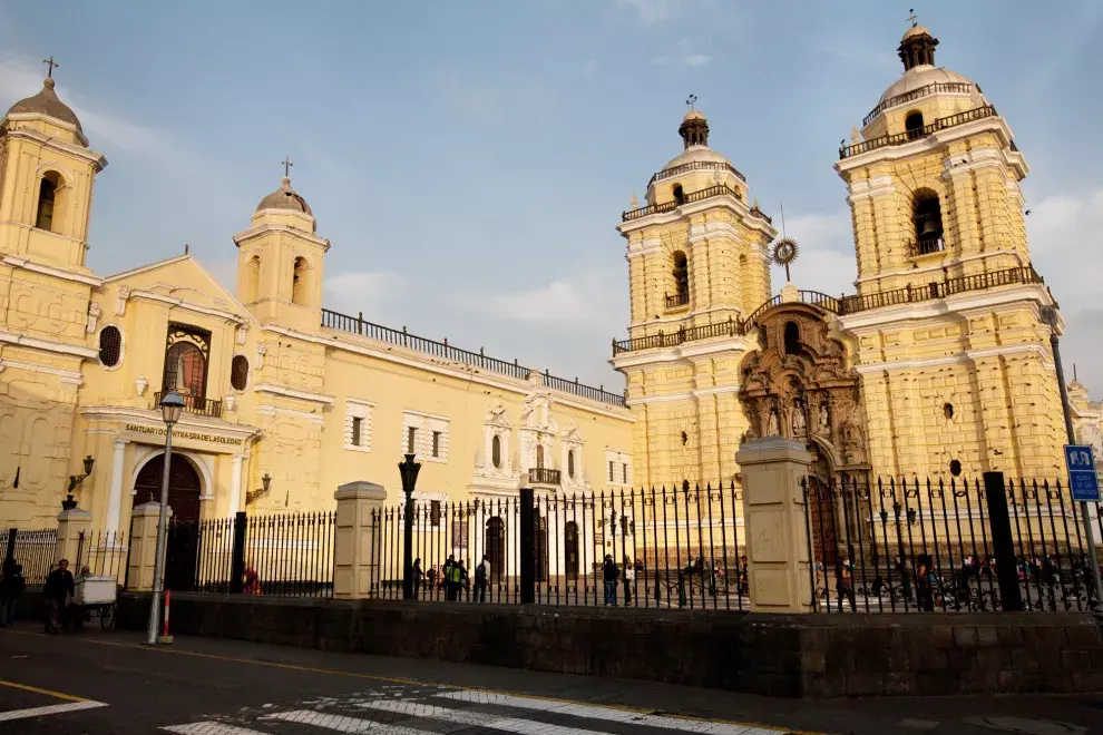El convento de San Francisco, en la Lima colonial.