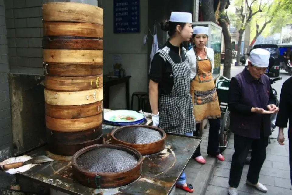 Dumplineras en China. Foto: Magia en el Camino