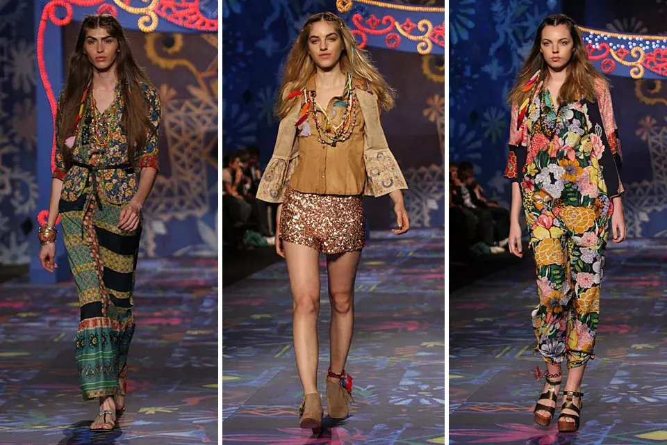 Fiel a su estilo, Rapsodia presentó una colección bien femenina y étnica