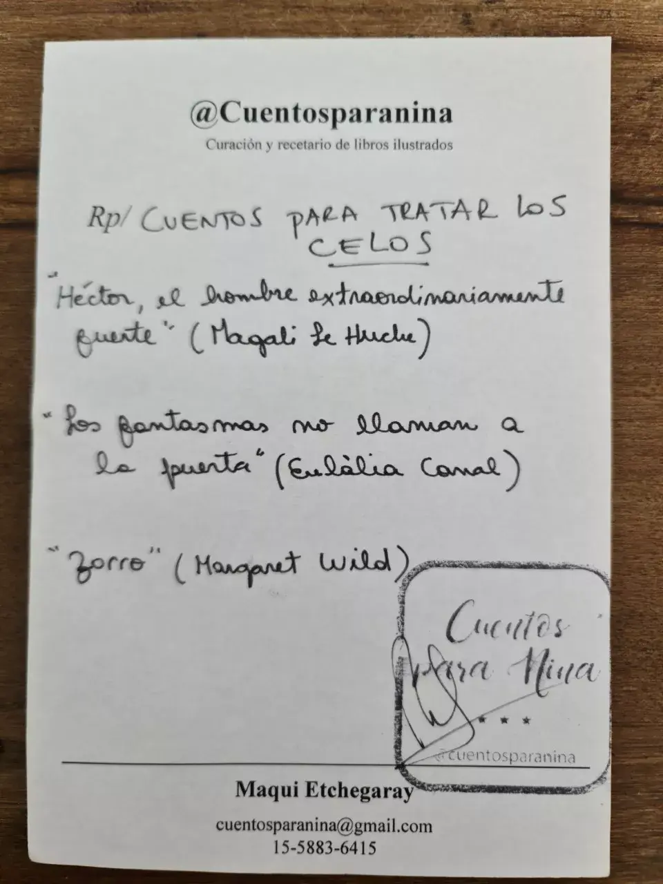 Recetas de cuentos, en el Día Internacional del Libro Infantil
