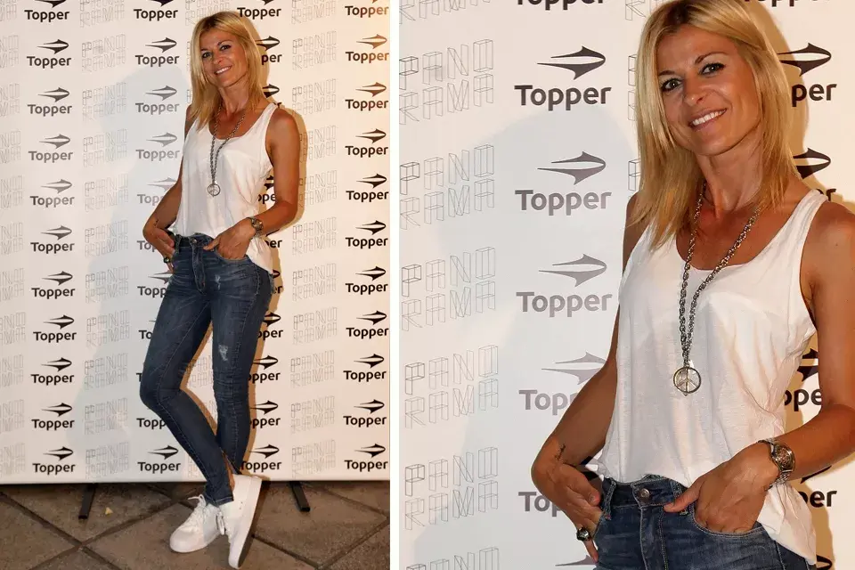 Eugenia Tobal, linda, simple y ¿demasiado bronceada?