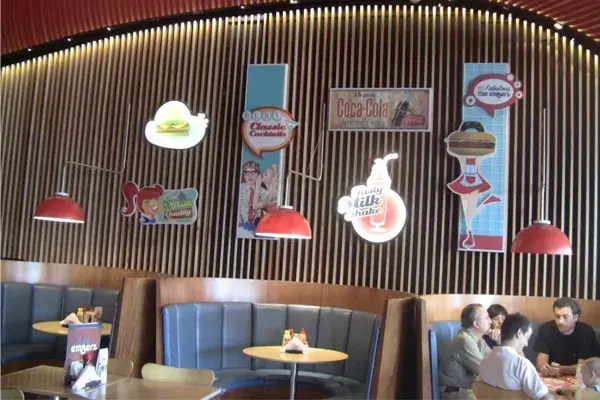 El local de The Embers en Nordelta, una alternativa más juvenil y moderna