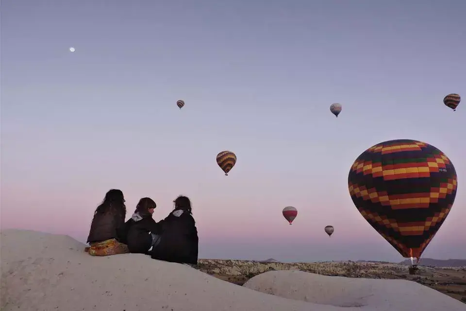Atardecer mágico en Capadocia