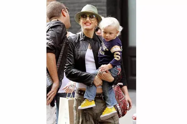 La cantante Gwen Stefani y Kingston